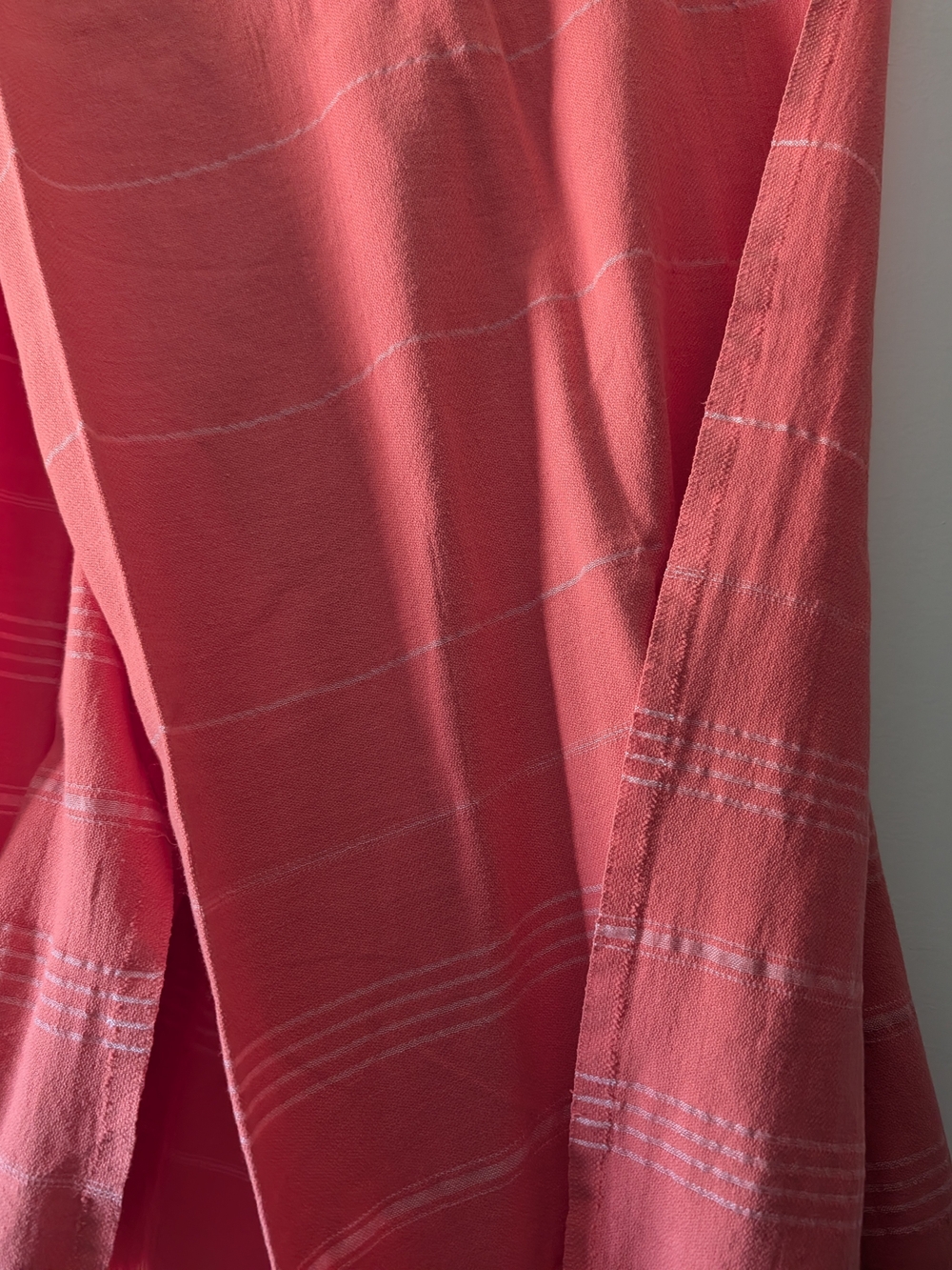 Women’s Coral Stripe Sarong/Scarf